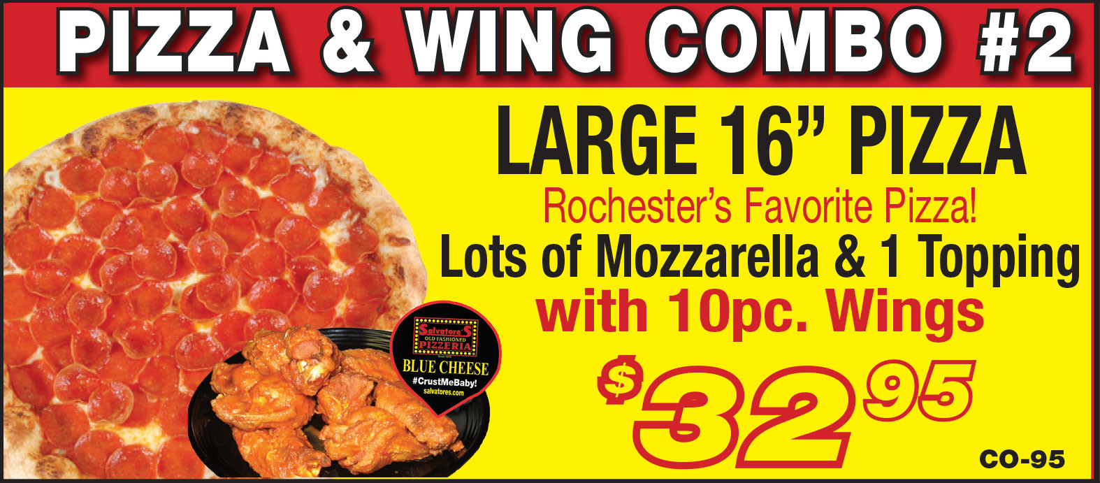 Pizza Coupons Rochester NY Salvatore's Pizzeria