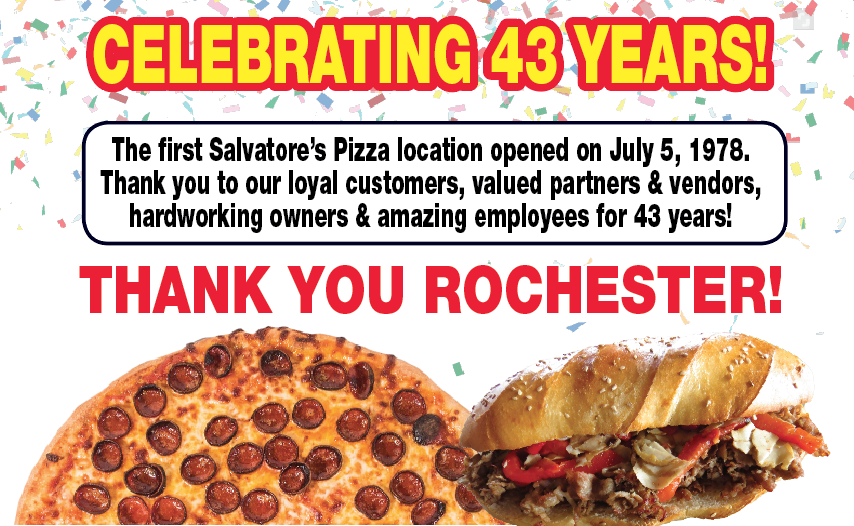 Salvatore's Old Fashioned Pizzeria Rochester NY's Best Pizza!
